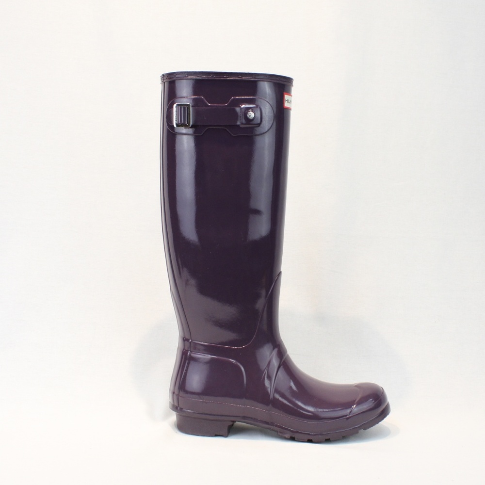 *SOLD* Hunter Original Tall Gloss Rain Boots - Picture 4 of 7